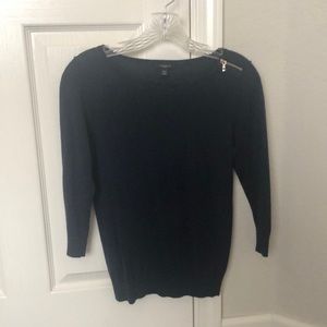 Ann Taylor petite XS Side zip sweater